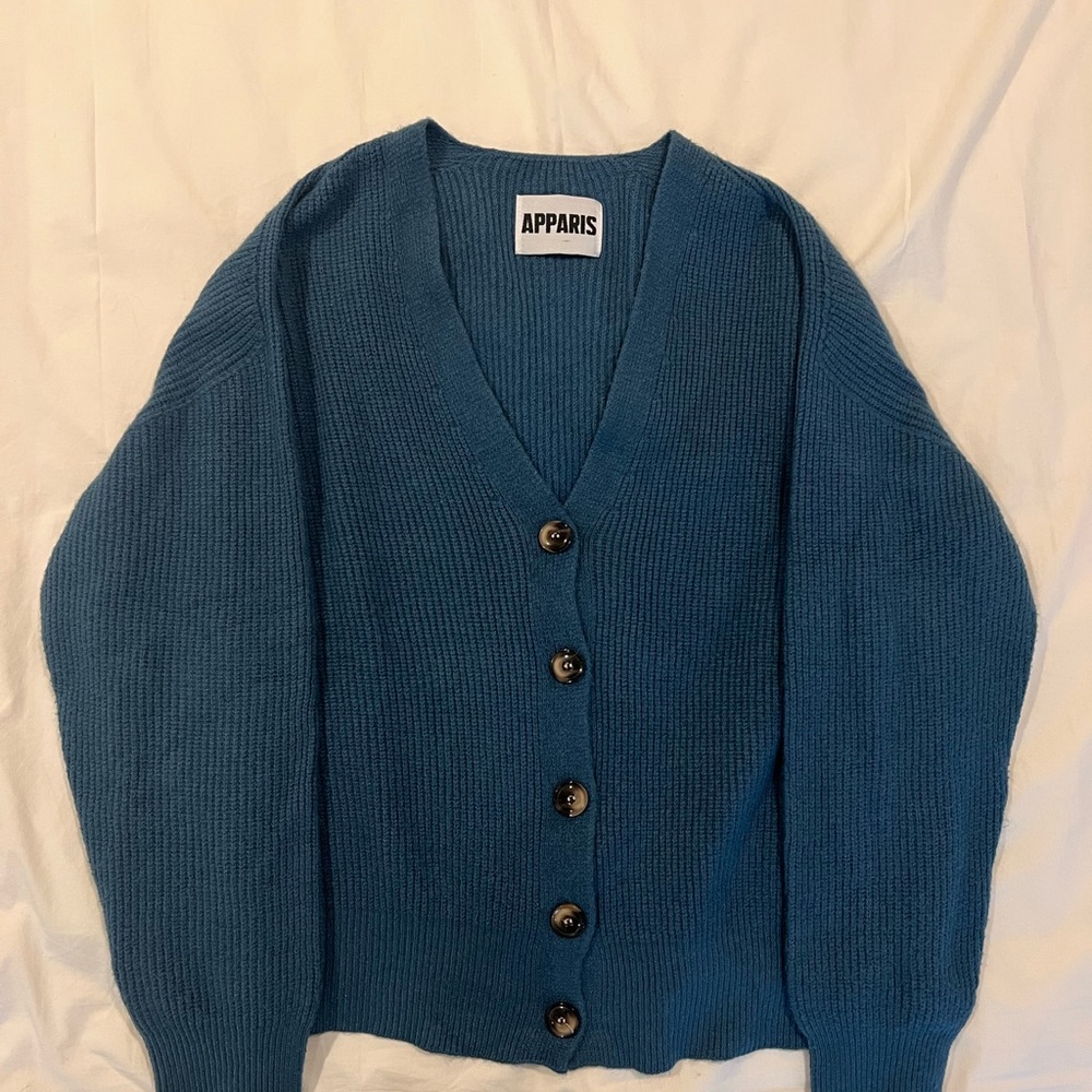 Beautiful Blue Oversized Sweater